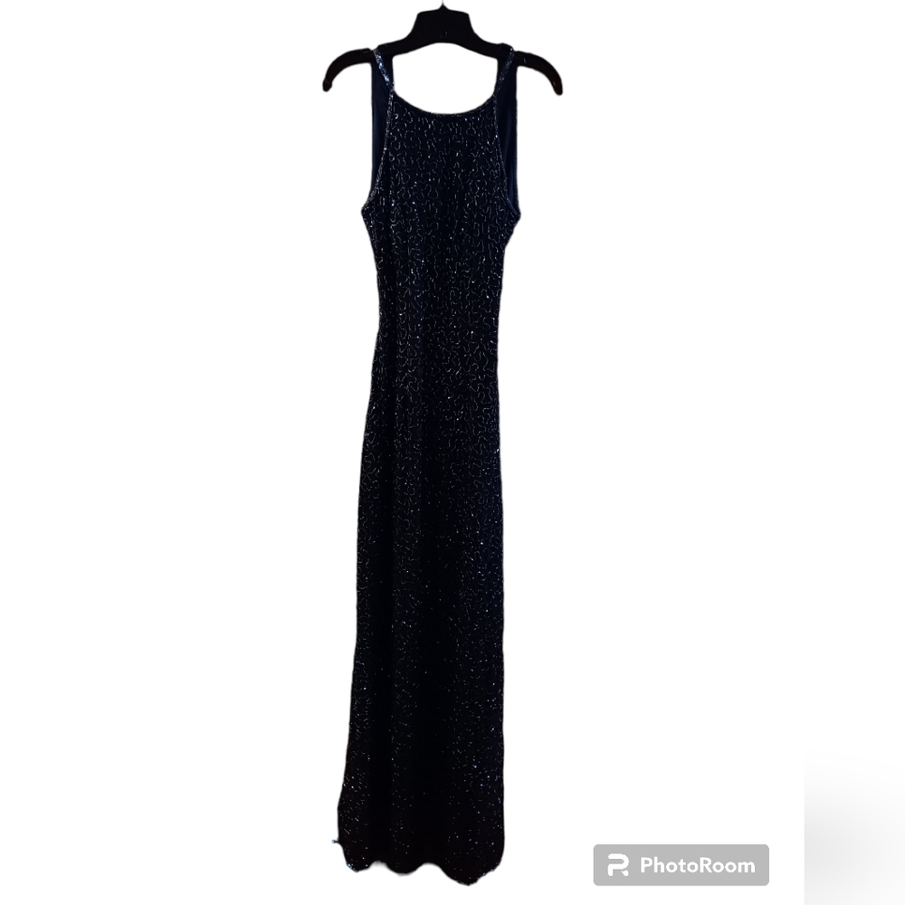 Formal Gown Elegant Prom Dress Bridesmaid Dress Navy Like New Excell. Condition